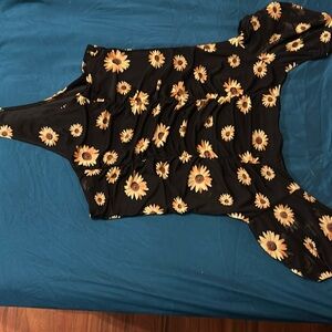 Sunflower bodysuit